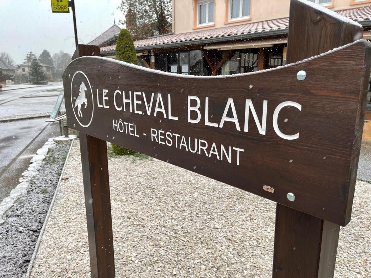 ז'יפמוגיפומון-שמפובר Le Cheval Blanc - Lac Du Der - Logis Hotel מראה חיצוני תמונה